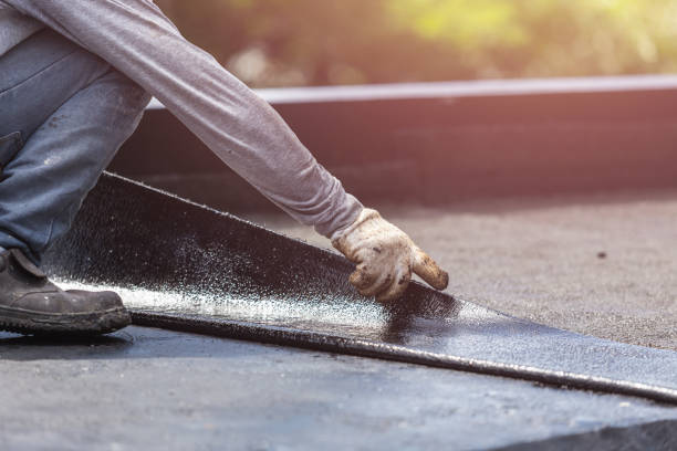 Wet basement repair process in North Webster, IN